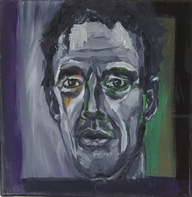 Painting titled "Horace" by Catali, Original Artwork