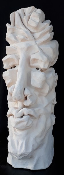 Sculpture titled "Sylvère" by Catali, Original Artwork, Clay
