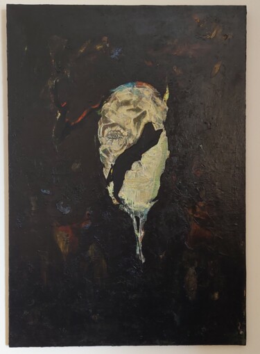 Картина под названием "Visions" - Catali, Подлинное произведение искусства, Масло Установлен на Деревянная рама для носилок