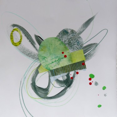 Printmaking titled "Go Green 13.jpg" by Cathy Bricka Giordano, Original Artwork