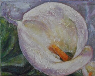 Painting titled "Calla_" by Catia Biso, Original Artwork, Acrylic