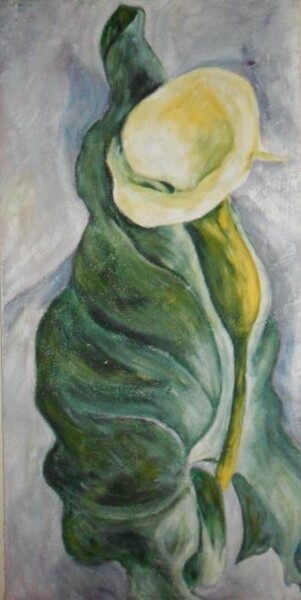 Schilderij getiteld "Calla" door Catia Biso, Origineel Kunstwerk