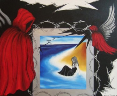 Pintura intitulada "O Sonho" por Catia Rodrigues, Obras de arte originais, Acrílico