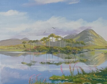 Peinture intitulée "Pine island ." par Cathal O Malley, Œuvre d'art originale, Acrylique