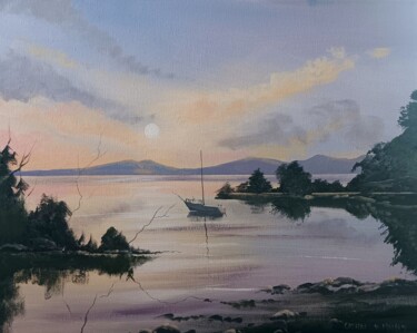 Painting titled "Connemara 23" by Cathal O Malley, Original Artwork, Acrylic