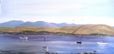 Painting titled "kingstown bay" by Cathal O Malley, Original Artwork