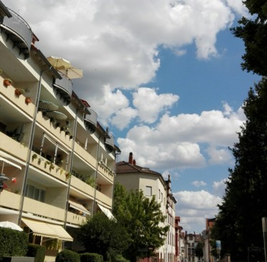 Fotografie mit dem Titel "Meine Straße" von Brigitte Schäfer, Original-Kunstwerk