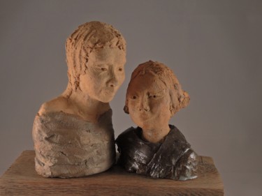 Γλυπτική με τίτλο "Sculpture : Petite…" από Catherine Zivi, Αυθεντικά έργα τέχνης, Κεραμικά