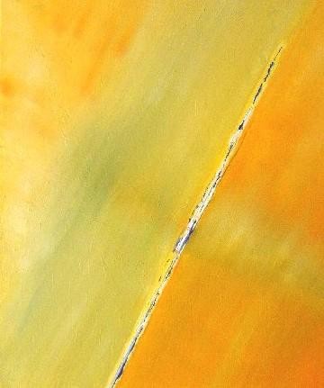 Painting titled "Horizon" by Gérard Cavazza, Original Artwork, Oil