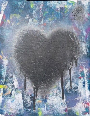 Peinture intitulée "Amour débordant Dia…" par C&B Art Impact, Œuvre d'art originale, Acrylique Monté sur Châssis en bois