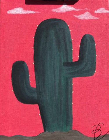 「Arizona」というタイトルの絵画 C&B Art Impactによって, オリジナルのアートワーク, アクリル ウッドストレッチャーフレームにマウント
