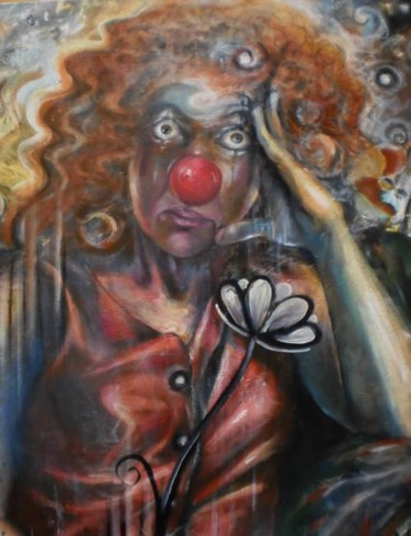 Painting titled "Casse-tête" by C.Bibo, Original Artwork, Oil