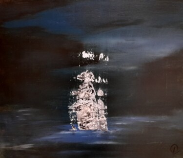Painting titled "14. Submersion" by Cbm, Original Artwork, Acrylic