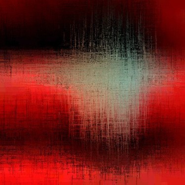 Peinture intitulée "rouge et rayures" par Colombe Boucher, Œuvre d'art originale