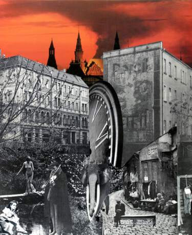 The Time Has Come Collages titled "The Time Has Come" by Carlos Canet, Original Art, Digital Print
