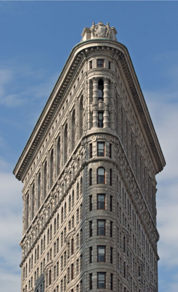 Flatiron Building Photographie intitulée "Flatiron Building" par Carlos Canet, Œuvre d'art originale, Photographie numérique