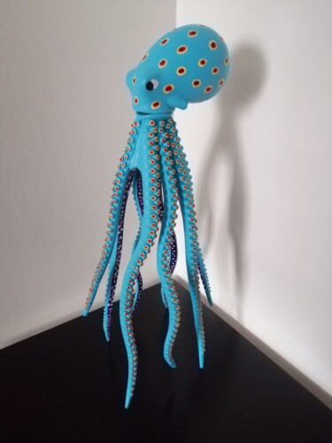 Sculpture titled "Molly" by Carole Carpier, Original Artwork, Resin