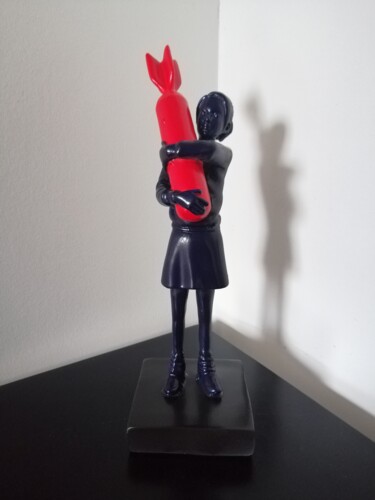 Скульптура под названием "Zoe" - Carole Carpier, Подлинное произведение искусства, Смола