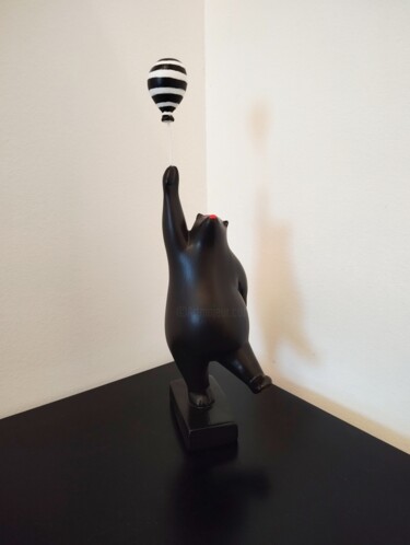 雕塑 标题为“Nino” 由Carole Carpier, 原创艺术品, 树脂