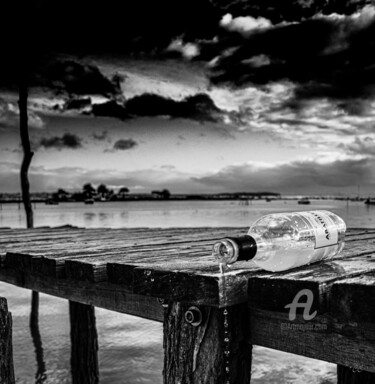Photographie intitulée "Le charme de l'eau" par Carine Chaligne, Œuvre d'art originale, Photographie numérique