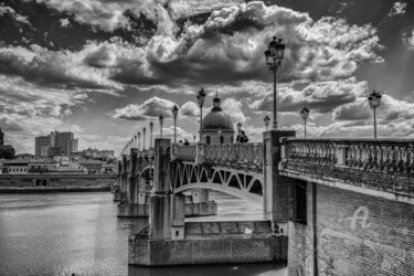 Photographie intitulée "Balade toulousaine" par Carine Chaligne, Œuvre d'art originale, Photographie numérique