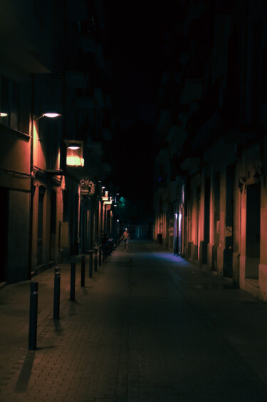 Fotografie getiteld "Night city" door Ccdril Fotografia, Origineel Kunstwerk, Film fotografie