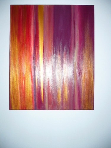 Painting titled "Purple Haze" by Carole Cid, Original Artwork