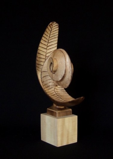 Sculpture titled "sans titre" by Christian Douard, Original Artwork, Wood