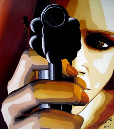 Painting titled "Colt" by Cebarre, Original Artwork