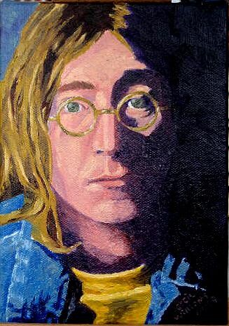 Painting titled "John" by Cecil Williams, Original Artwork, Oil