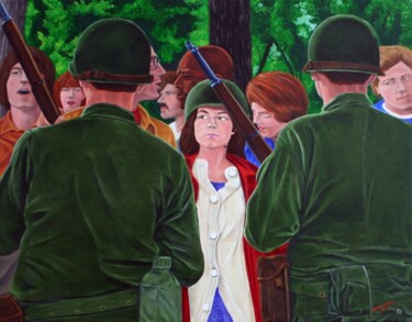 Painting titled "Insurgents" by Cecil Williams, Original Artwork