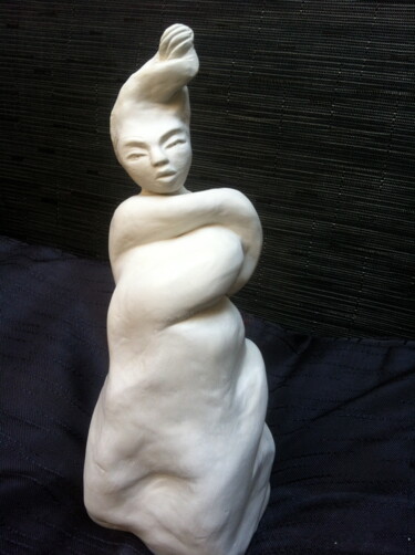 Sculpture titled "Horizon" by Cécile Aubert, Original Artwork, Terra cotta