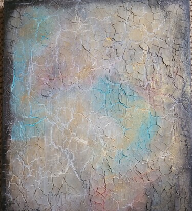 Painting titled "Canicule" by Cécile Rouleau, Original Artwork, Acrylic Mounted on Wood Stretcher frame