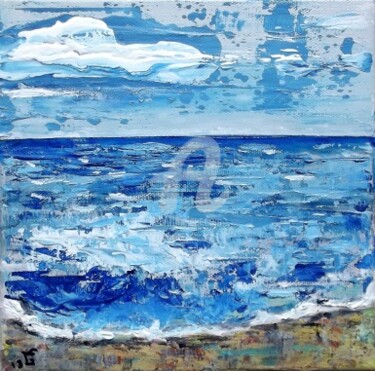 Painting titled "Horizon" by Cecile Gonne Victoria, Original Artwork