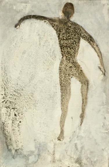 Malerei mit dem Titel "Danseur" von Cécile Trousse, Original-Kunstwerk, Acryl