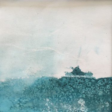 Pintura intitulada "Horizon II" por Cécile Trousse, Obras de arte originais, Acrílico