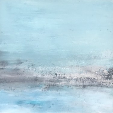 Painting titled "Brume matinale" by Cécile Trousse, Original Artwork, Acrylic