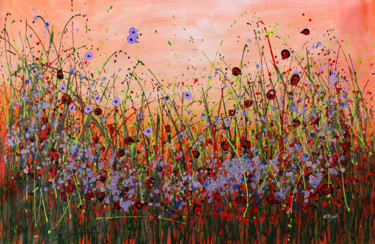 Peinture intitulée "Last Summer #2 - La…" par Cecilia Frigati, Œuvre d'art originale, Acrylique