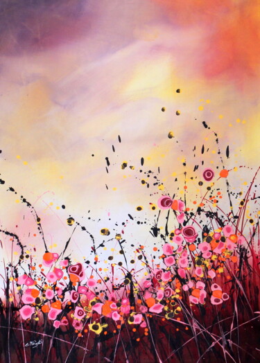 Картина под названием "Seasons Of Hope - L…" - Cecilia Frigati, Подлинное произведение искусства, Акрил