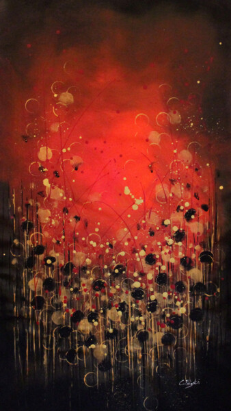 Pittura intitolato "Perfect Atmosphere#…" da Cecilia Frigati, Opera d'arte originale, Acrilico
