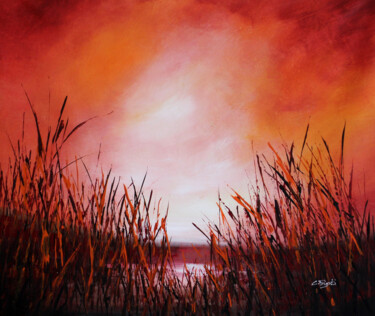 Peinture intitulée ""Demanding Days #8"" par Cecilia Frigati, Œuvre d'art originale, Acrylique