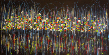 Painting titled "Technicolor Dream #…" by Cecilia Frigati, Original Artwork, Acrylic