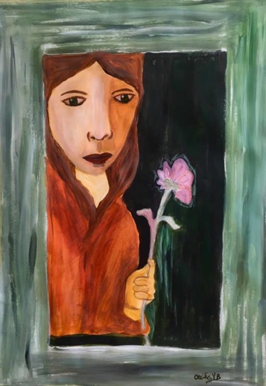Pintura titulada "Espera" por Cecília Vilas Boas, Obra de arte original, Acrílico