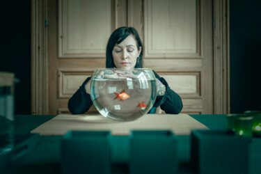 Photographie intitulée "The Goldfish Bowl" par Cédric Brion Studio Clavicule Pics, Œuvre d'art originale, Photographie numér…