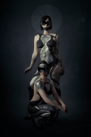 Photography titled "Futurist Body VI" by Cédric Brion (Studio Clavicule Pics), Original Artwork, Digital Photography