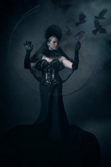 Photography titled "The Sorceress 14 ex" by Cédric Brion (Studio Clavicule Pics), Original Artwork, Digital Photography