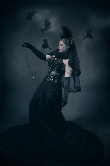 Photography titled "Thje Sorceress IV 1…" by Cédric Brion (Studio Clavicule Pics), Original Artwork, Digital Photography