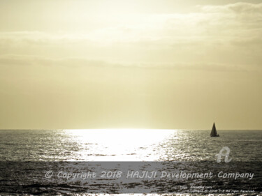 extra luminosity reflection above the Atlantic ocean Photography titled "extra luminosity re…" by Cédric Hajiji, Original Art, Manipulated Photography