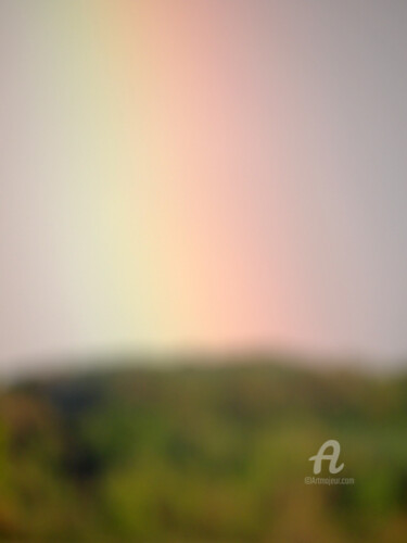 Fotografie mit dem Titel "Abstract Rainbow CO…" von Cédric Hajiji, Original-Kunstwerk, Digitale Fotografie