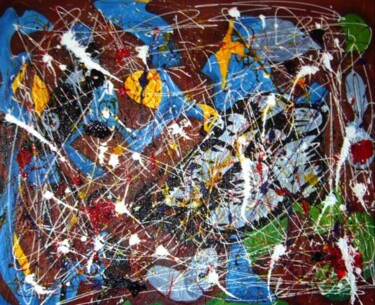 Peinture intitulée "Jackson" par Cédric Mounir, Œuvre d'art originale